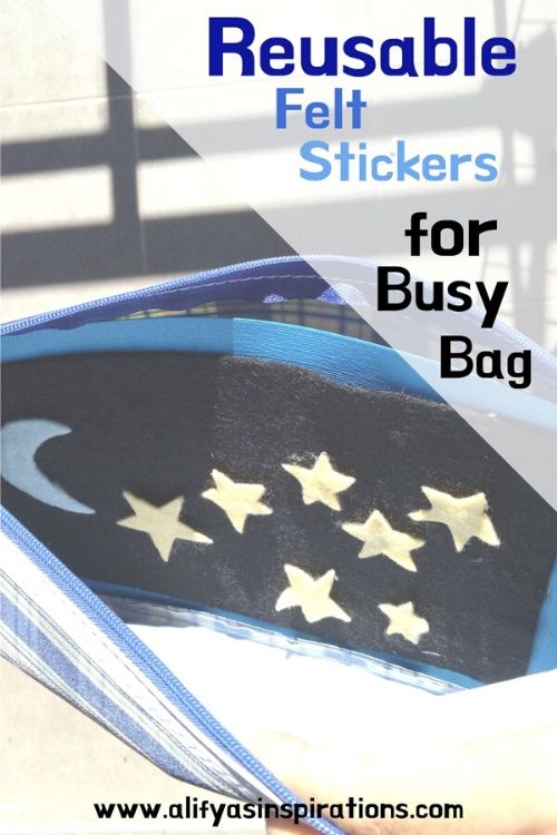 felt quiet book stickers for car seat