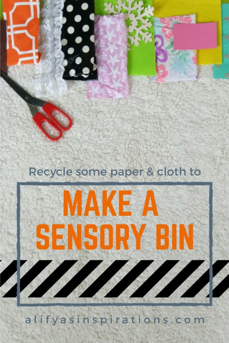 sensory bin fillers pinterest image