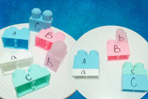 learning alphabet and spellings activity