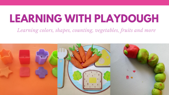 Learning with Playdough Activities