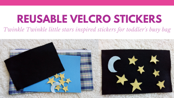 Reusable stickers for Busy bag