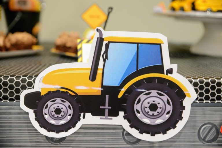 construction theme party printable