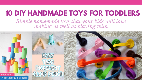 10 DIY handmade toys for toddlers