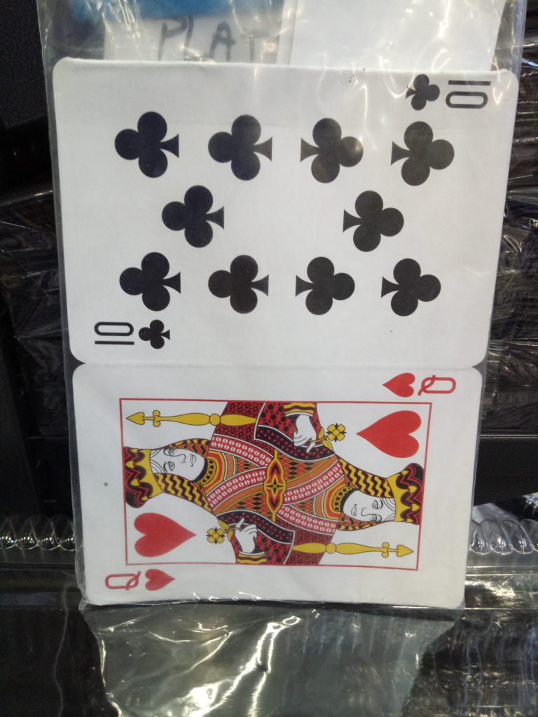 Deck of Cards decorative at DIY Book week costumes