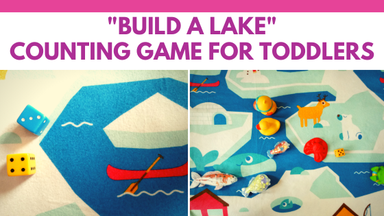 Build a lake Counting game for toddlers