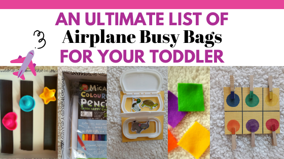 Busy bags for toddlers