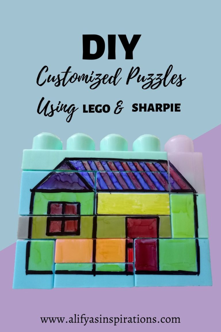 DIY Customized Puzzles using LEGO