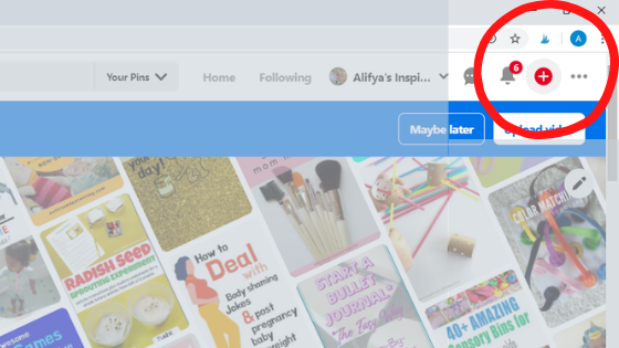 Schedule pins on pinterest