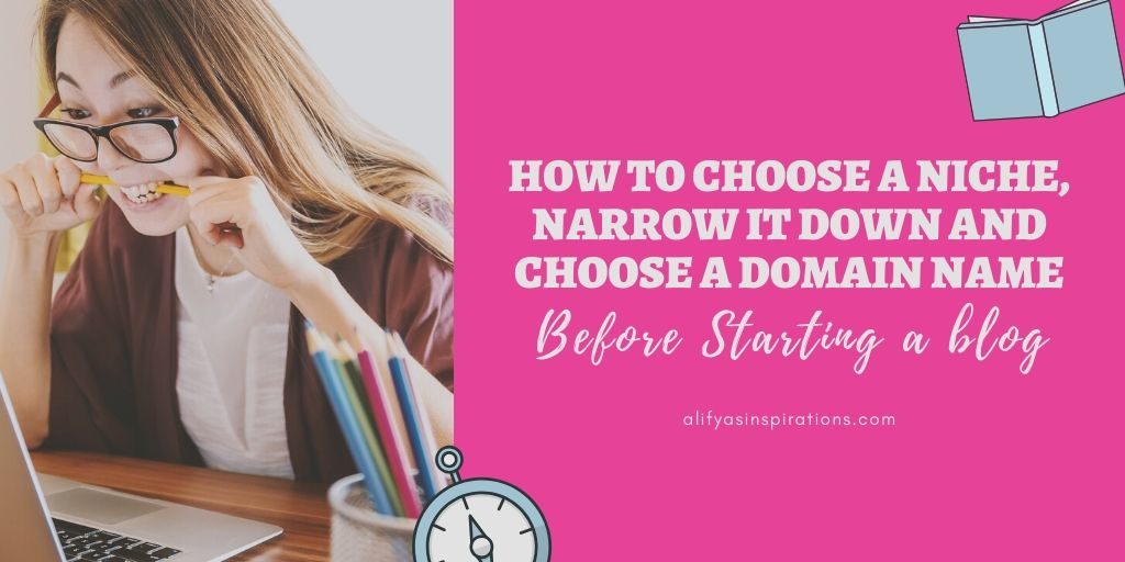 choose a niche and domain name
